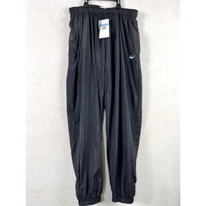Nike Air Woven Pants NWT Womens Medium Black/training Jogging Running DJ0903-010